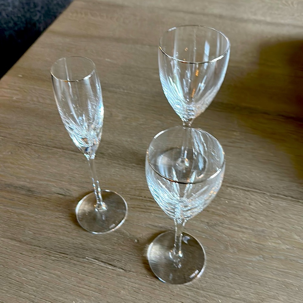 Lenox Firelight Platinum Crystal